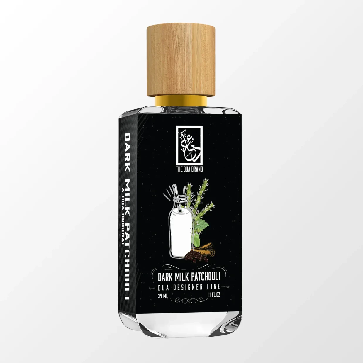 Dark Milk Patchouli Perfume Oil - Long Lasting Aromatherapy Essential Oil for Relaxation & Stress Relief - Perfect for Diffusers, Massage & Home Fragrance