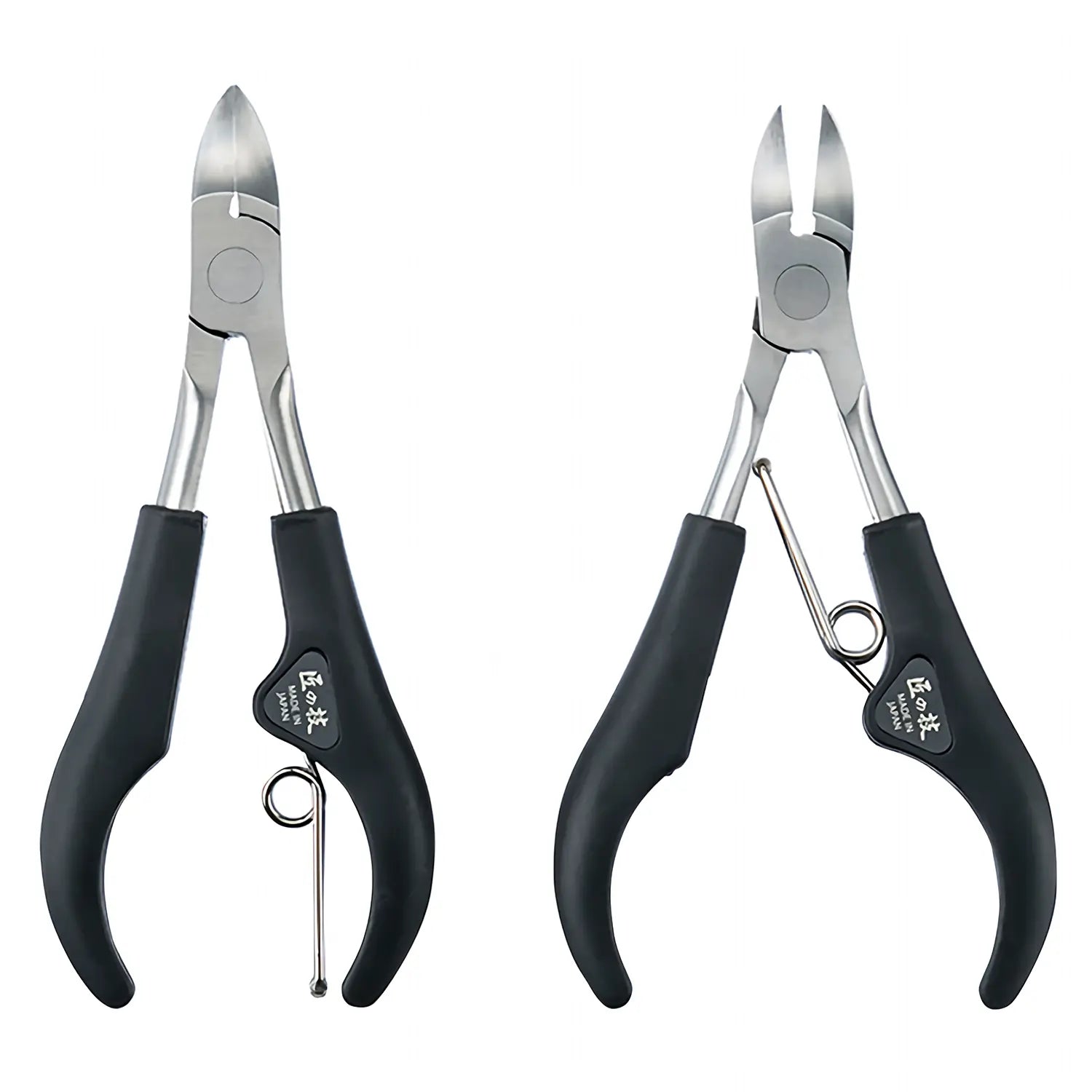 Takuminowaza Professional Stainless Steel Nail Clipper with Protective Shield - Black | Precision Grooming Tool for Home, Salon & Travel Manicure/Pedicure Care