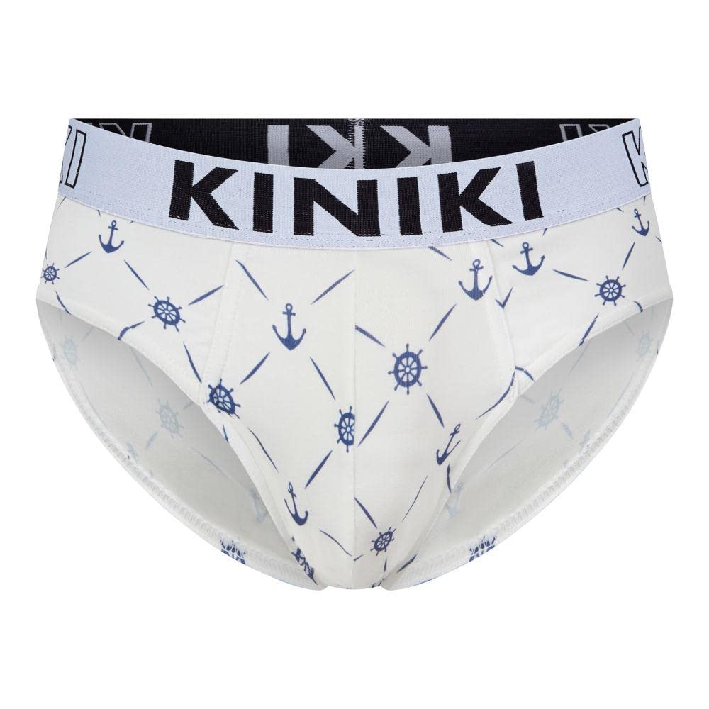 Kiniki Men's Cotton Printed Brief Underwear - Soft & Breathable Boxer Shorts for Everyday Comfort - Perfect for Workout, Lounge & Sleep