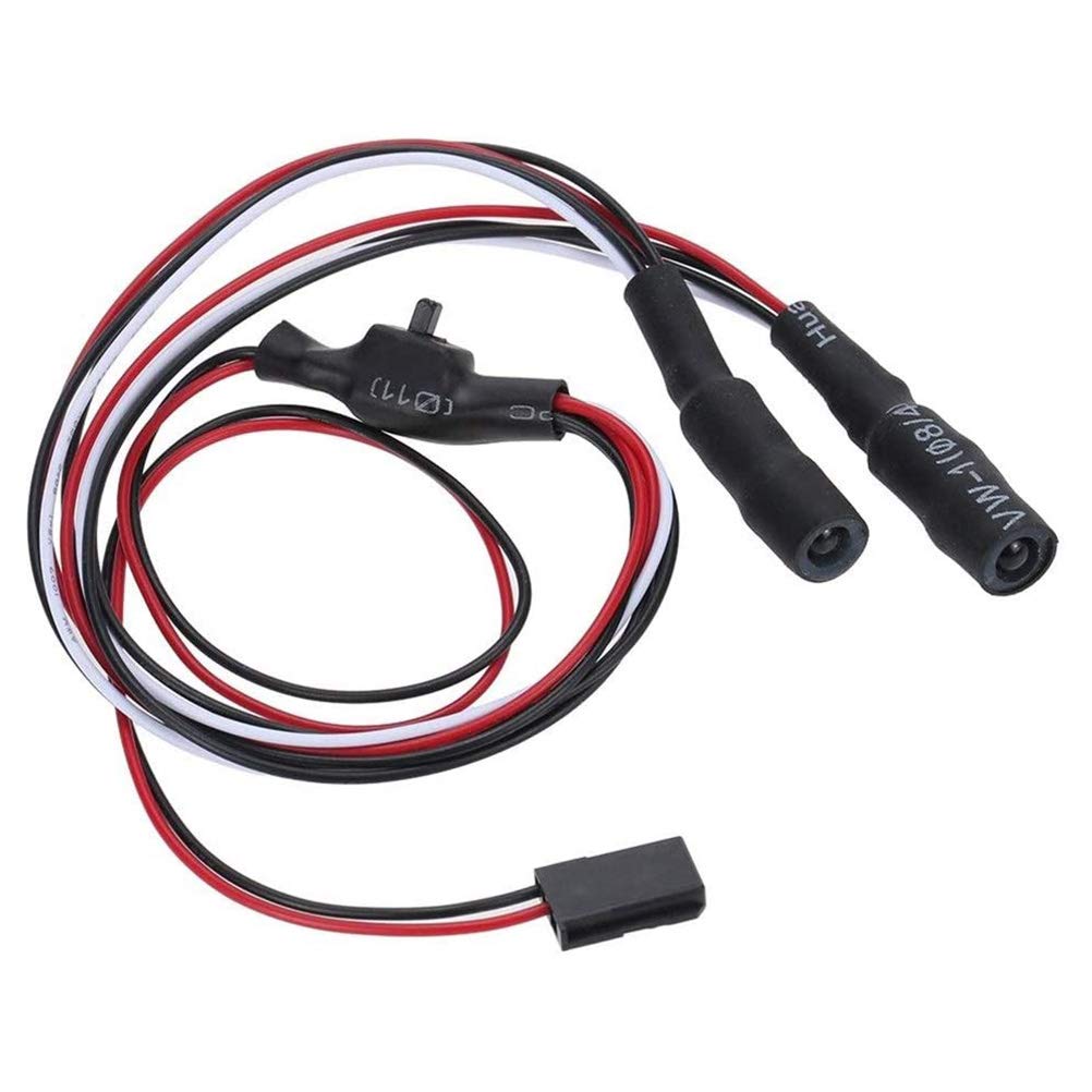 1/10 Scale RC Car LED Headlight & Taillight Kit - 9mm White Lamps for Crawler, Truck & Racing Models - Perfect for Night Driving & Off-Road Adventures
