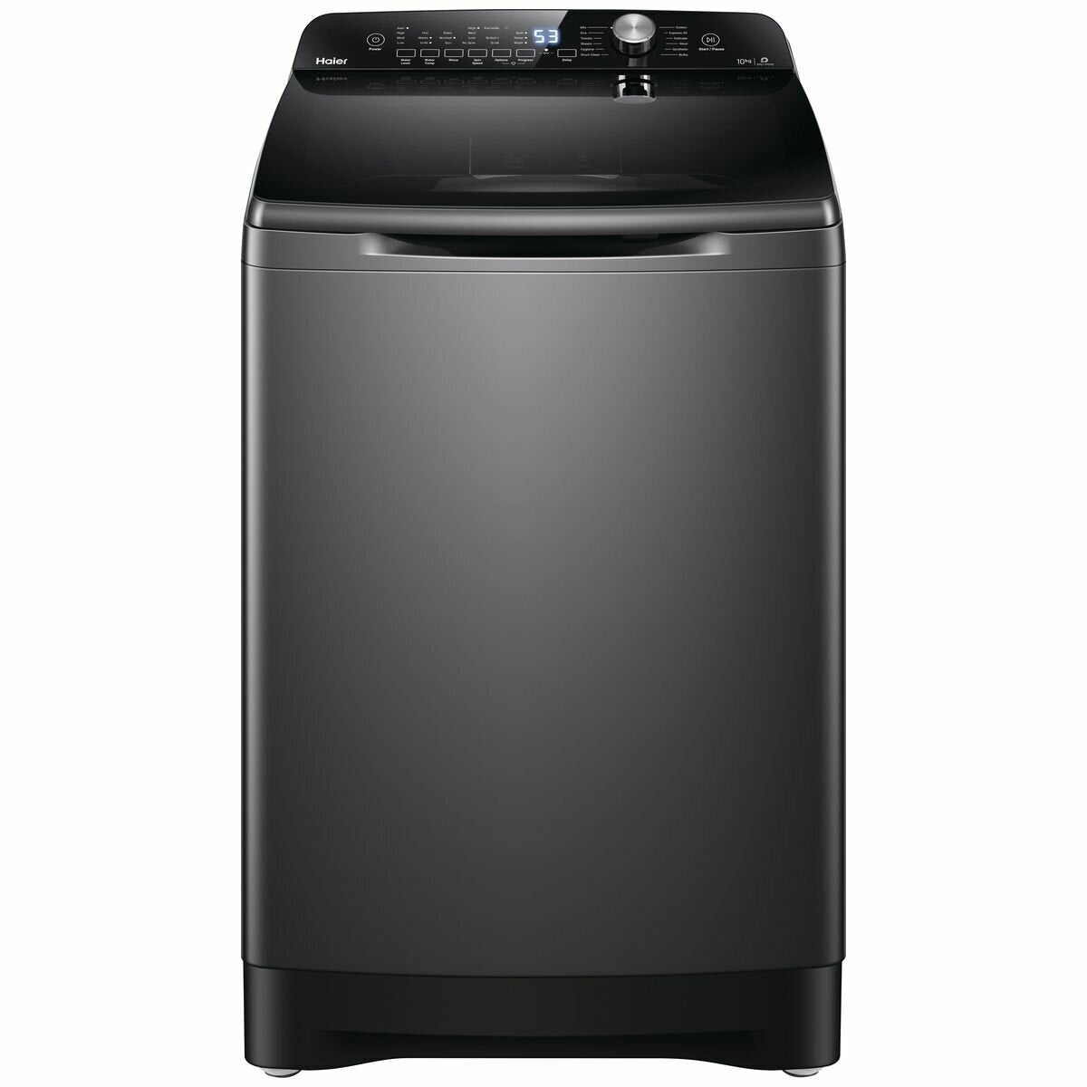 Haier 500 Series 10kg Top Load Washing Machine HWT10ANB1 - Large Capacity Laundry Washer for Family Homes, Apartments & Dorm Rooms