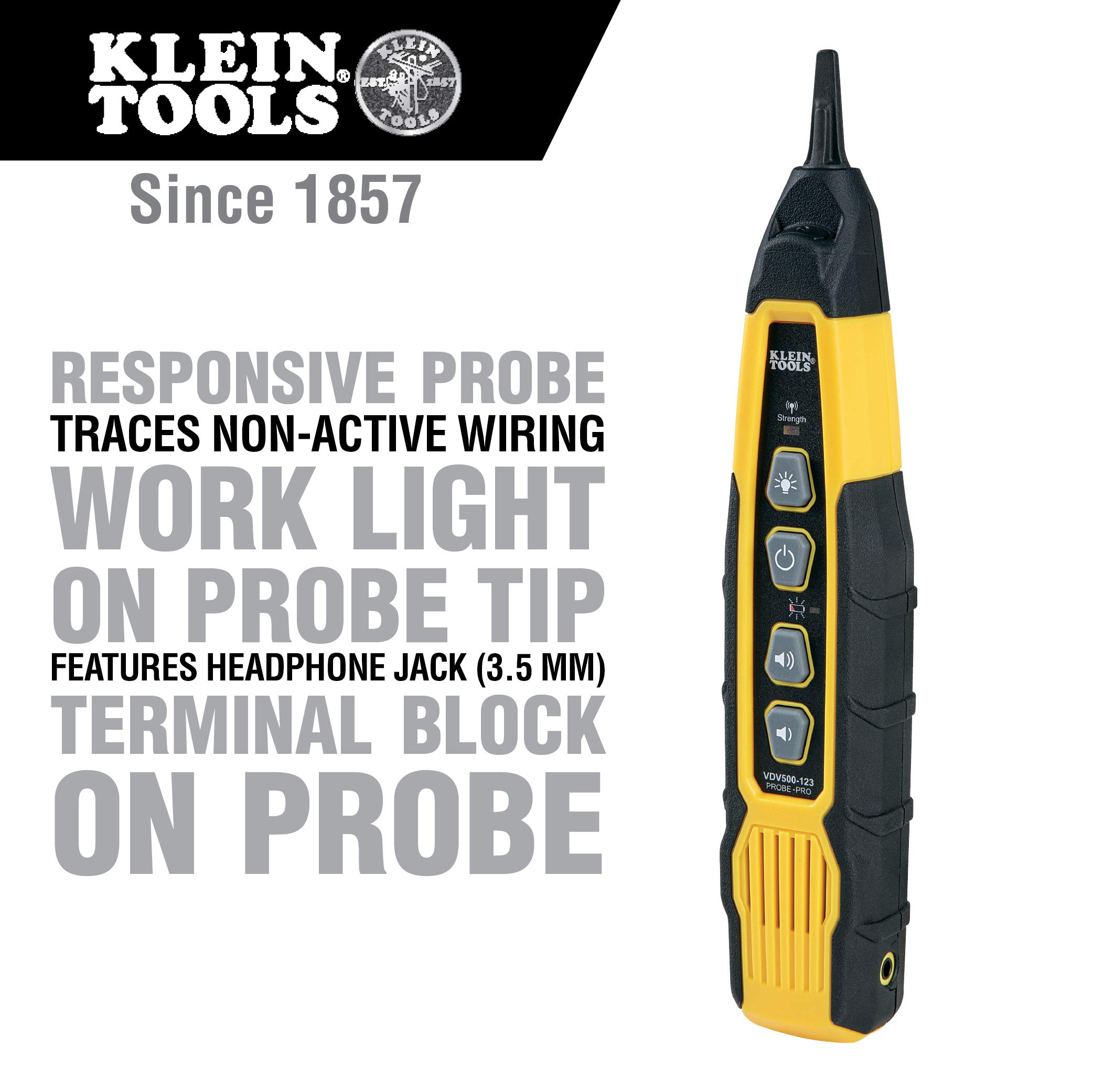 Klein Tools Cable Tracing & Punchdown Kit for Network Installations