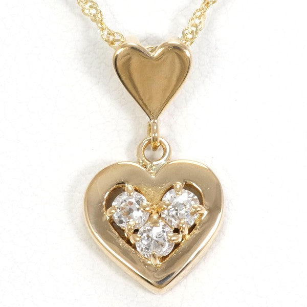 18K Yellow Gold Diamond Necklace for Women - Elegant Layering Pendant Jewelry for Wedding, Anniversary & Special Occasions