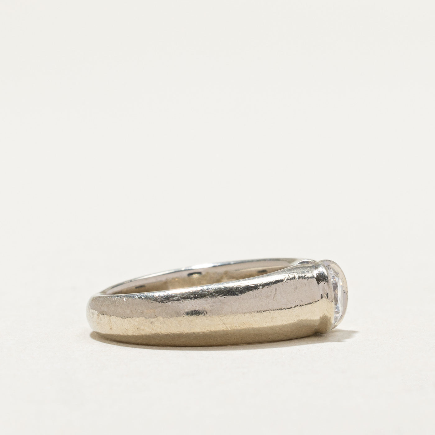 0.44ct Bezel Set Diamond Ring - Size 4 | Elegant Solitaire Engagement Ring for Women | Perfect for Proposals, Anniversaries & Special Occasions