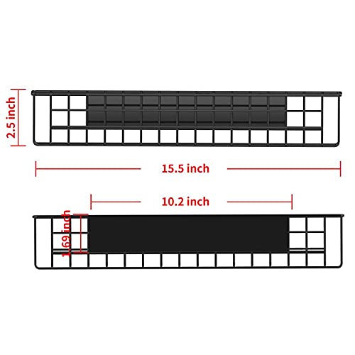 4PCS Magnetic Storage Baskets for Refrigerator - Strong Magnetic Spice Rack & Fridge Organizer - Space-Saving Kitchen Storage for Spices, Condiments & Snacks - Perfect for Pantry, Home & Office Organization
