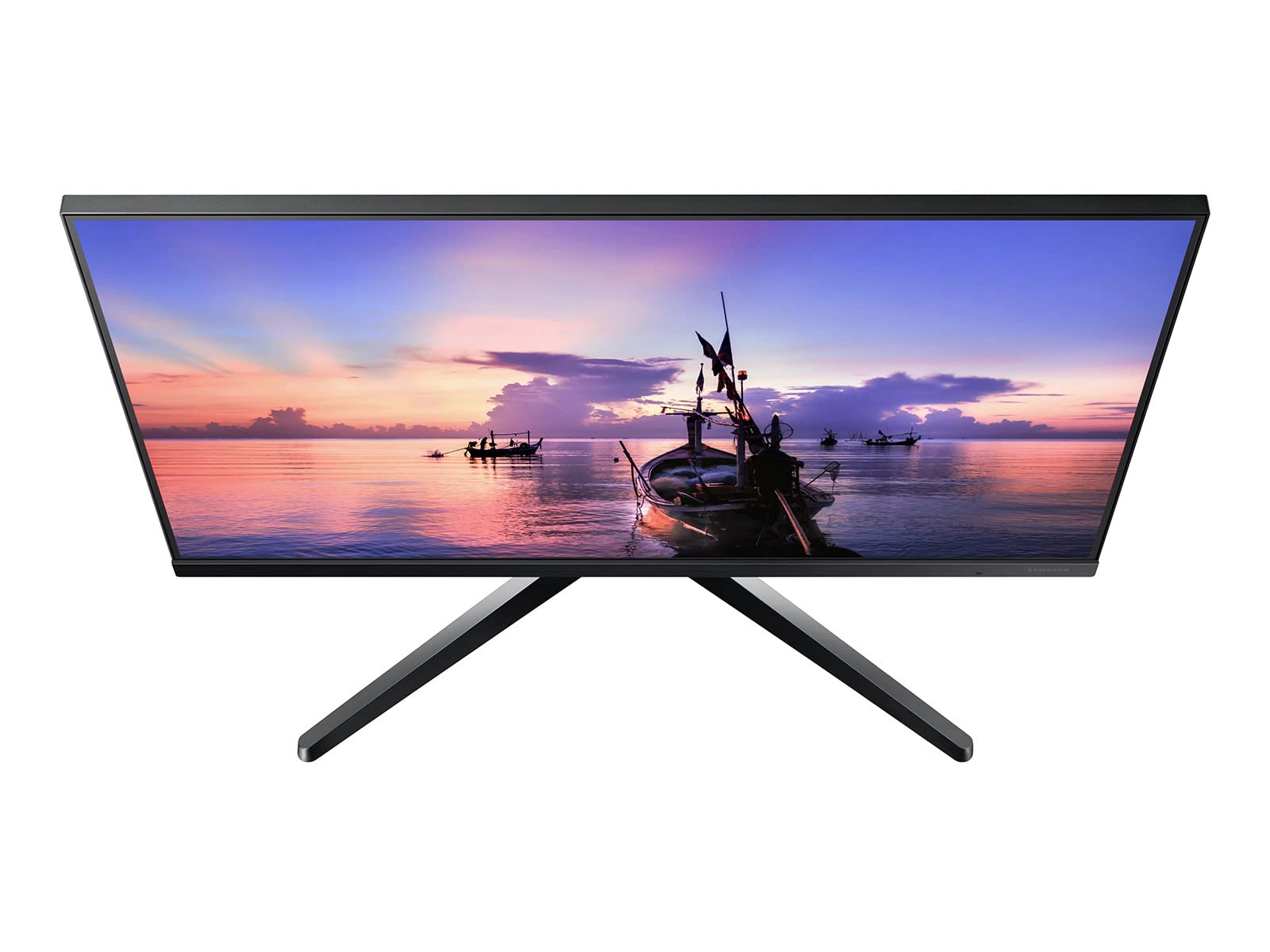 SAMSUNG 24 Inch LED Monitor - LF24T350FHNXZA Full HD 1080P 75Hz Computer Screen with Slim Design | Ideal for Gaming, Home & Office Use | Includes Free Mouse Pad | Perfect for Workstations, Esports & Multitasking