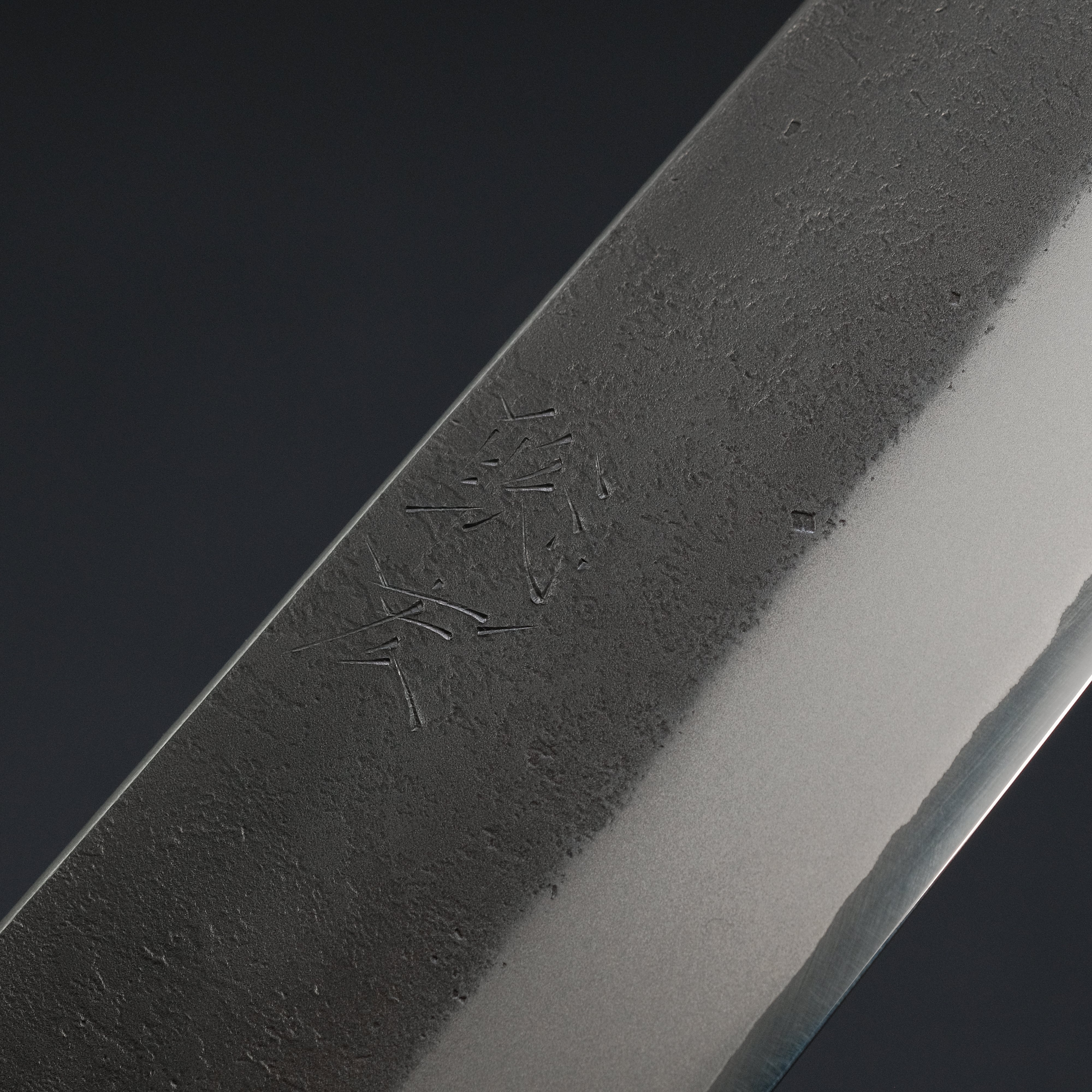 Premium Toshihiro Wakui Nashiji White #2 Gyuto 240mm Japanese Chef Knife with Ho Wood Handle - Perfect for Sushi, Meat Slicing & Professional Kitchen Use