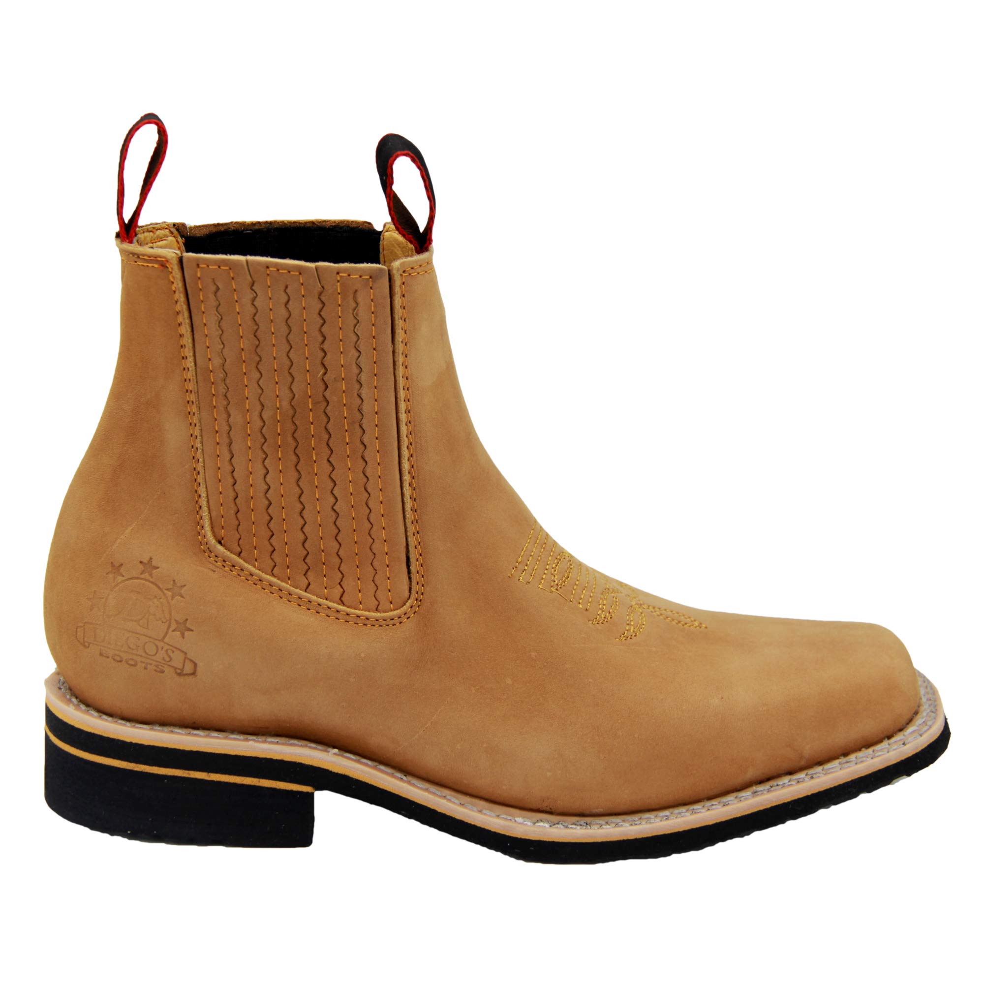 **Men's Western Cowboy Boots - Short Ankle Rodeo Boots for Men | Comfortable & Stylish | Perfect for Country Dancing, Rodeo Events & Casual Wear**