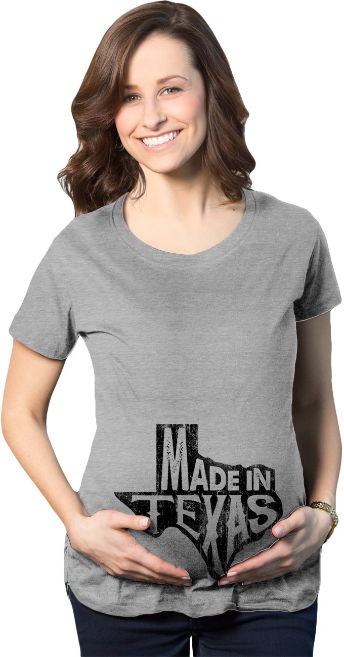 Funny Texas Maternity T-Shirt - Cute Pregnancy Announcement Tee for Moms-to-Be | Perfect for Gender Reveals, Baby Showers & Maternity Photos