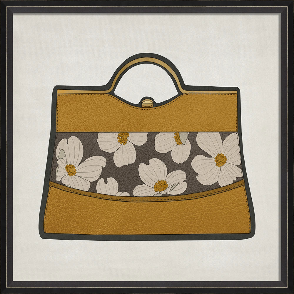 Stylish Handbag Framed Art Print - Elegant Wall Decor for Living Room, Bedroom & Office - Perfect Gift for Fashion Lovers