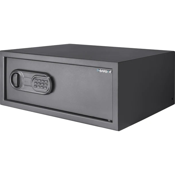 Barska AX13750 WardenLight LED Digital Keypad Safe - Secure Home & Office Safe for Cash, Jewelry, Documents - Ideal for Bedroom, Closet & Business Use