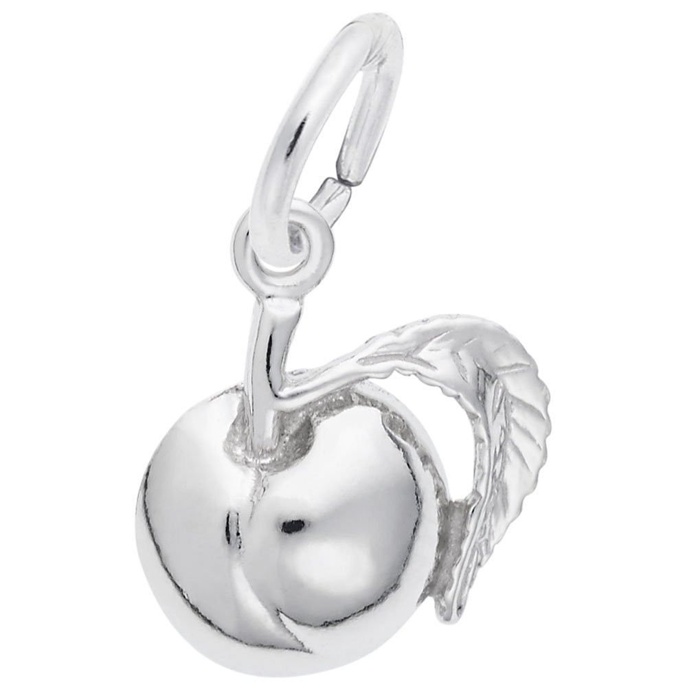 Peach Charm Pendant - Dainty Peach Jewelry for Bracelets & Necklaces - Perfect for Gifts, DIY Jewelry Making, and Everyday Wear