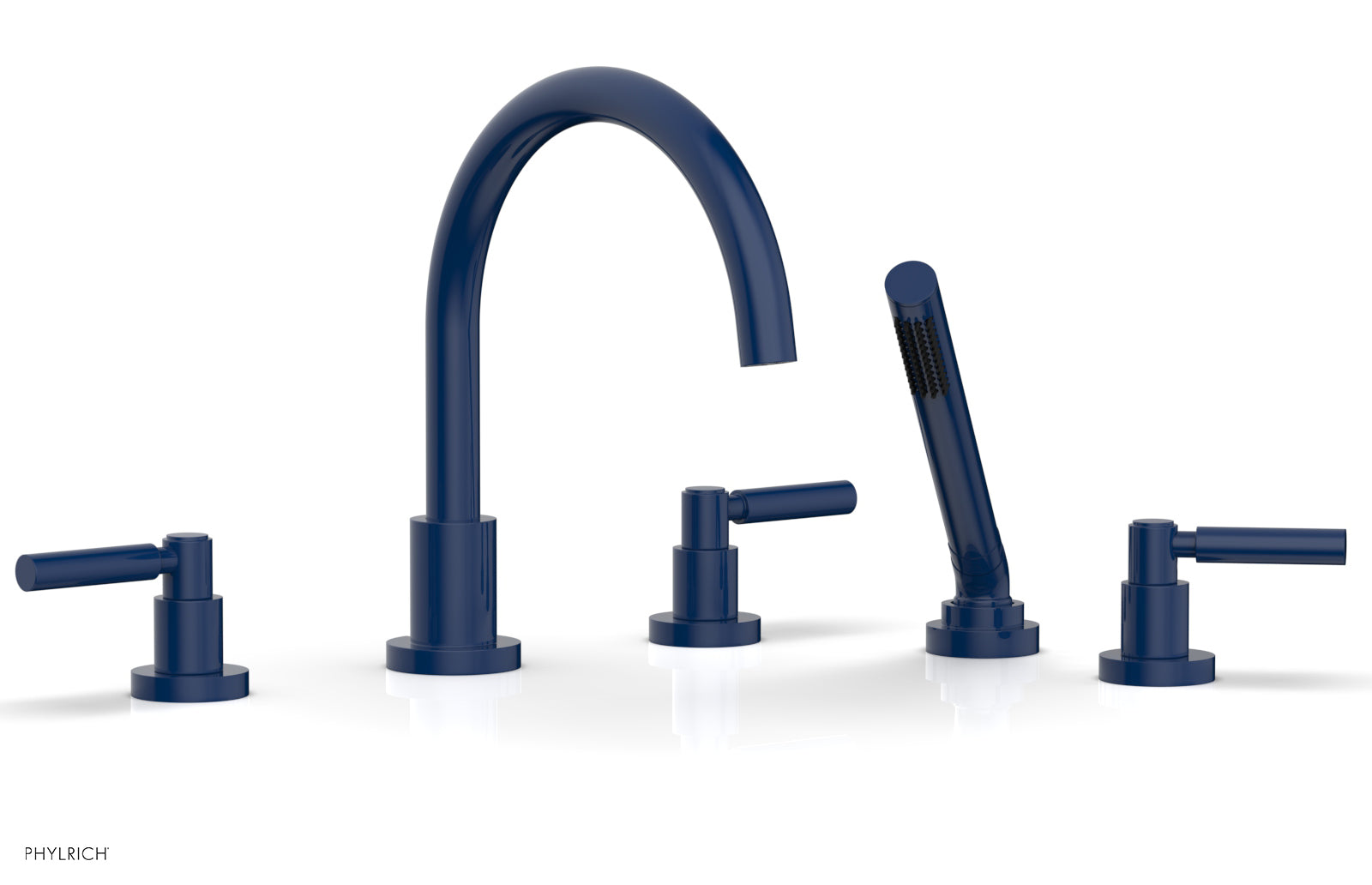 Premium Deck Tub Set with Hand Shower & Lever Handles D2130C1 - Perfect for Outdoor Showers, Poolside Bathing, and Garden Relaxation