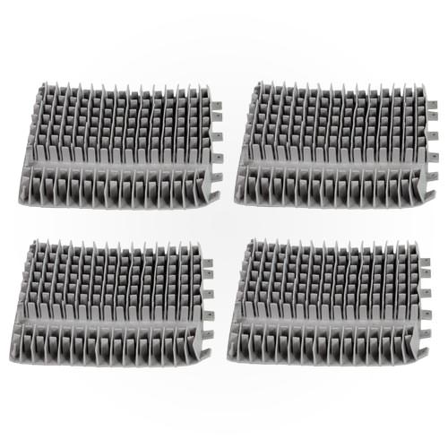 Dolphin Gray Climbing Brushes for Rock Climbing - Professional R4 Grip Cleaning Tool (6101656) - Perfect for Outdoor Climbing Gear Maintenance and Chalk Removal