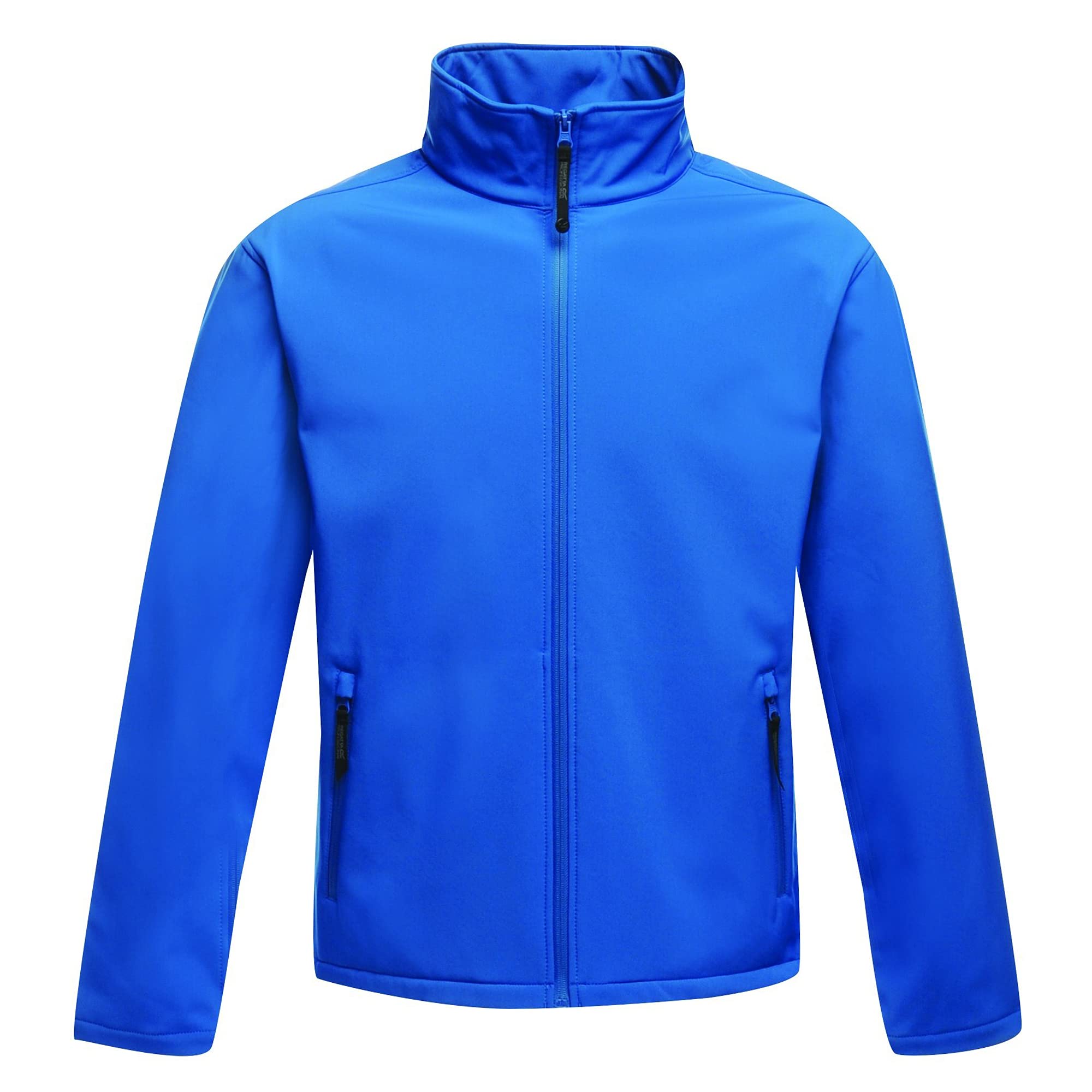 Men's Classic 3-Layer Waterproof Breathable Softshell Jacket - Navy Blue, Size M (Chest 40