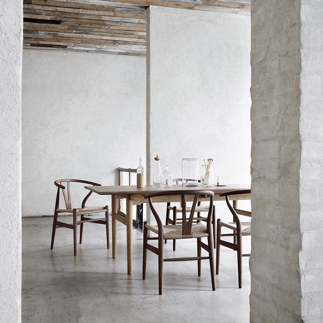 CH24 Wishbone Chair - Modern Wooden Dining Chair for Home & Office - Perfect for Dining Rooms, Kitchens, and Workspaces