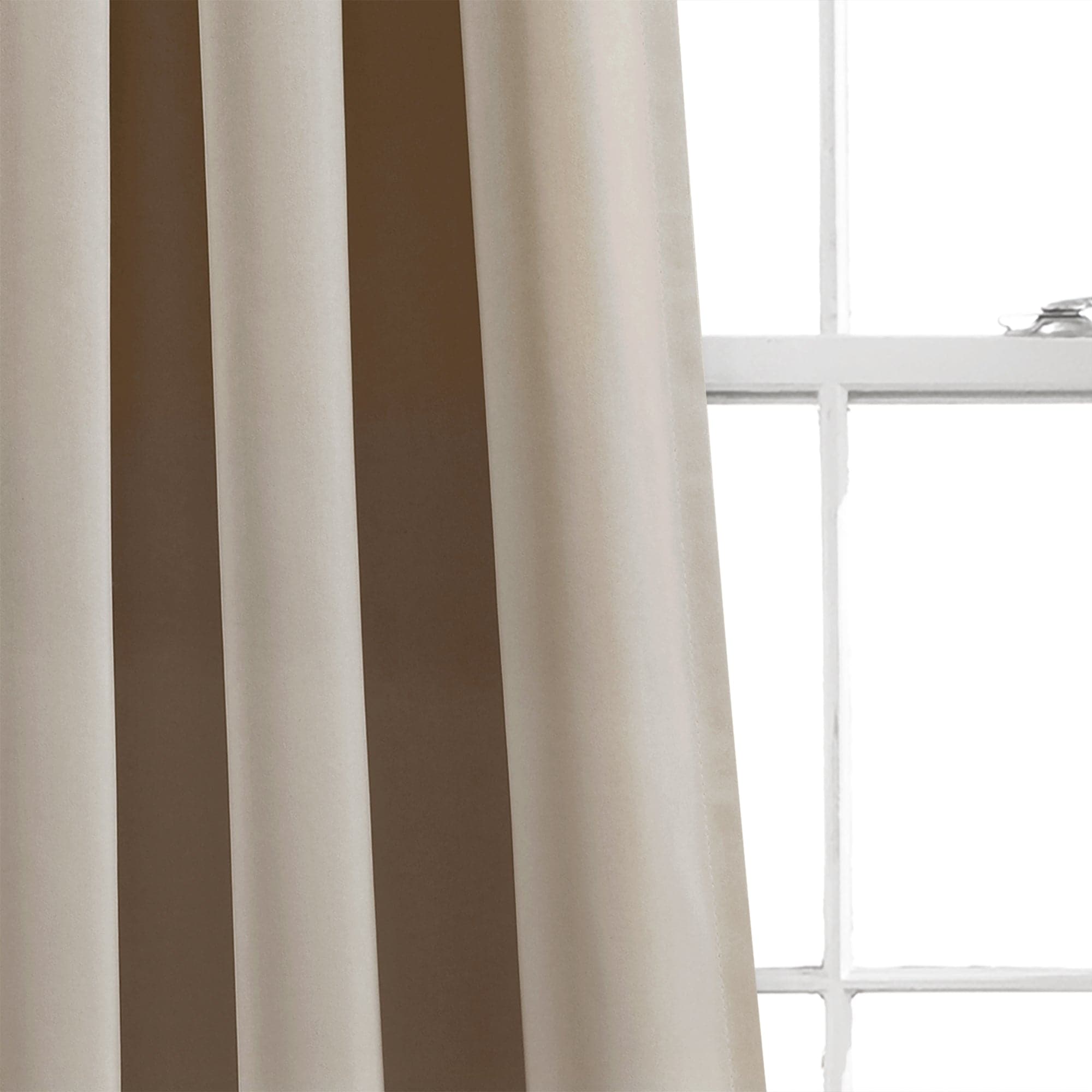 Blackout Curtain Panel Set with Insulated Rod Pocket - Thermal Energy Efficient Room Darkening Drapes for Bedroom, Living Room & Home Theater
