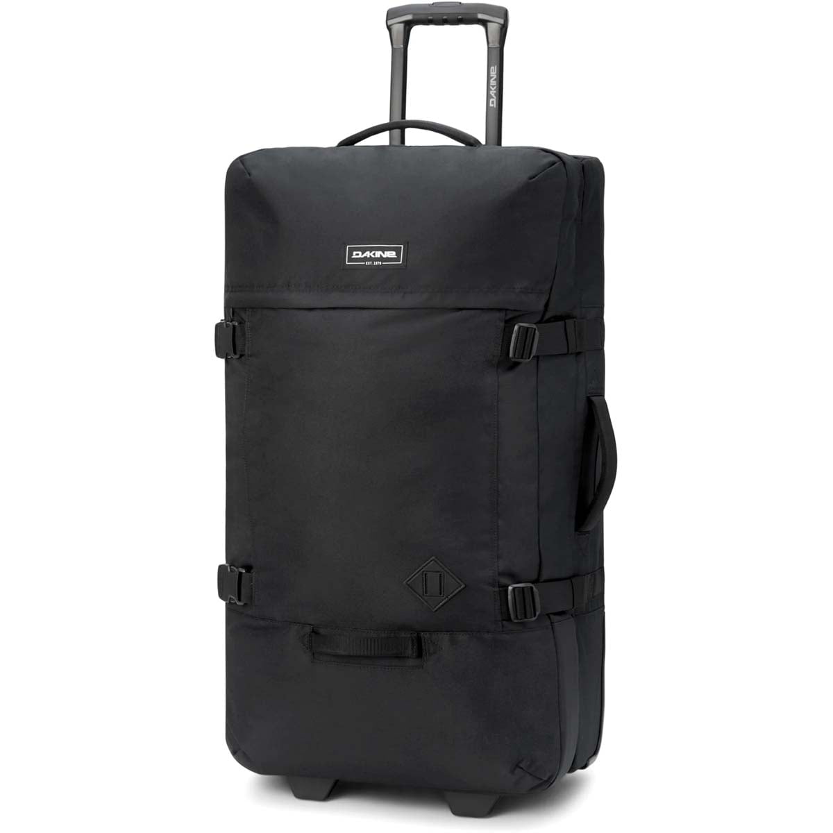 Dakine 365 Roller Bag LT 120L Black - Large Travel Luggage with Wheels for Airplane, Business Trips & Vacation Packing