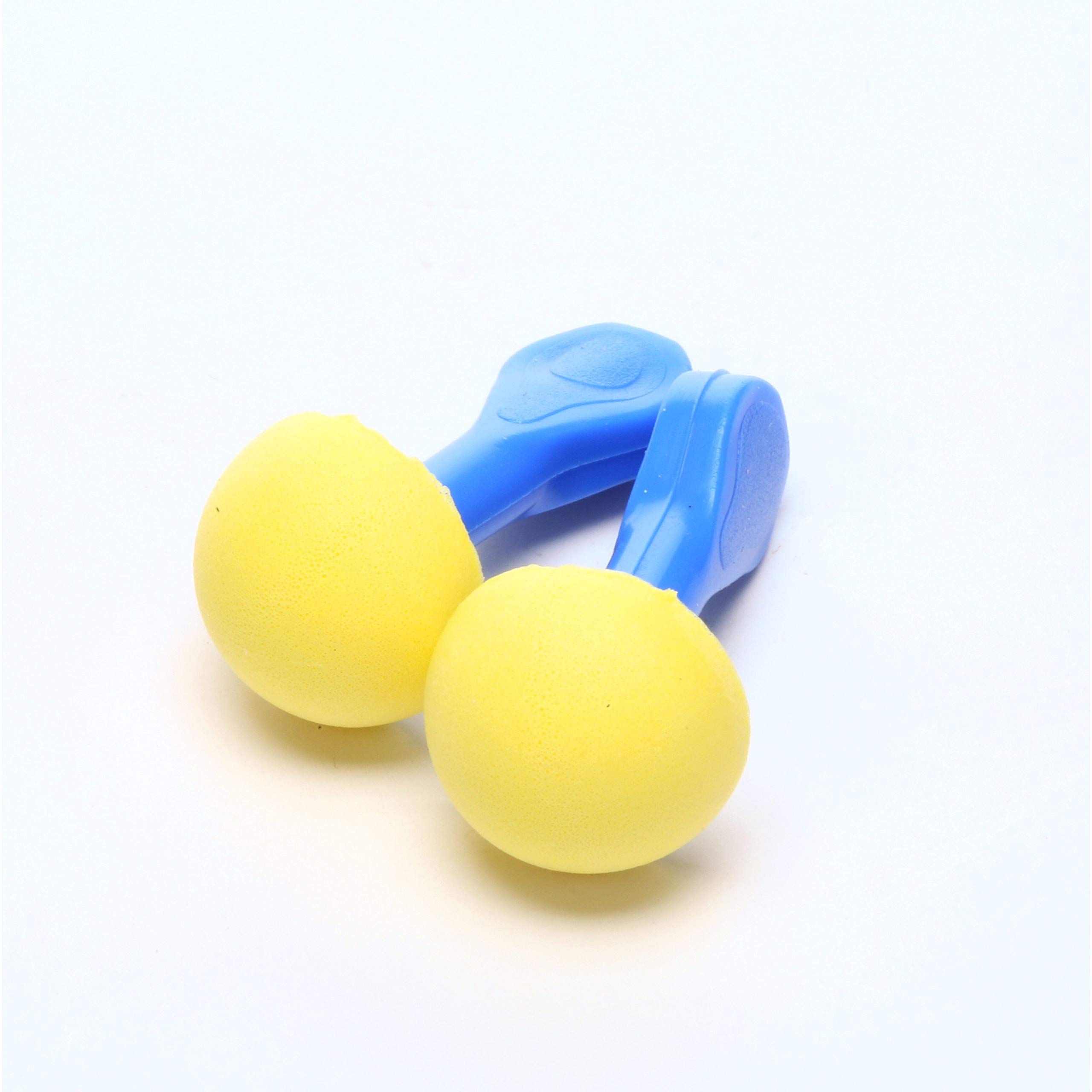 3M E-A-R Express Pod Plugs Earplugs 321-2100 - Uncorded Noise Reduction Ear Plugs with Blue Grips (50 Pair Pillow Pack) - Perfect for Construction, Concerts, Shooting Range & Sleeping