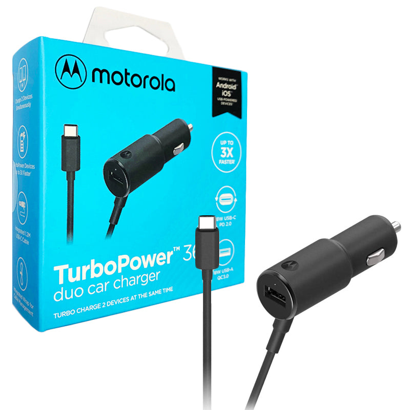 Motorola SJV101 Duo Car Charger for TLK 110 & TLK 25 Two-Way Radios - Fast Charging for Road Trips, Work Sites & Emergency Communication