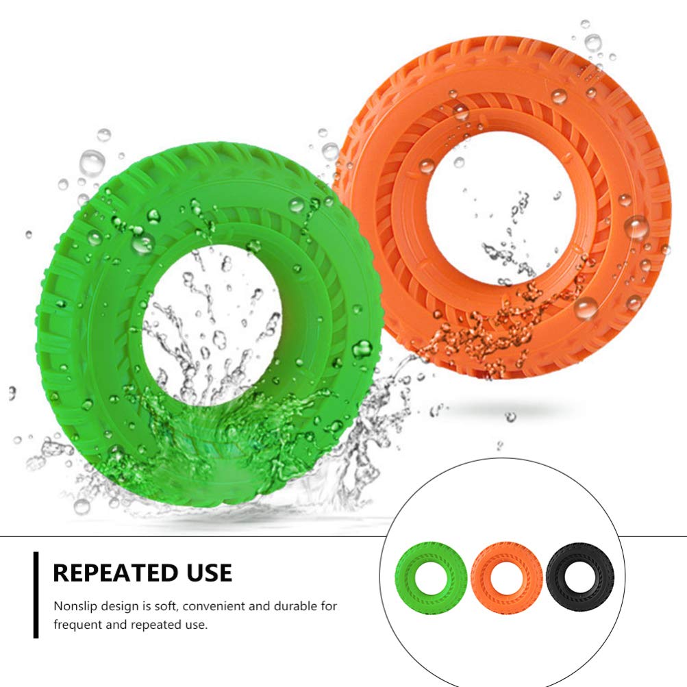 3pcs Grip Circle Hand Grip Rings - Hand Exercisers & Grip Strength Trainer for Wrist, Office Workout, Hand Muscle Development, Multifunctional Fitness Tool for Home, Gym, and Rehabilitation