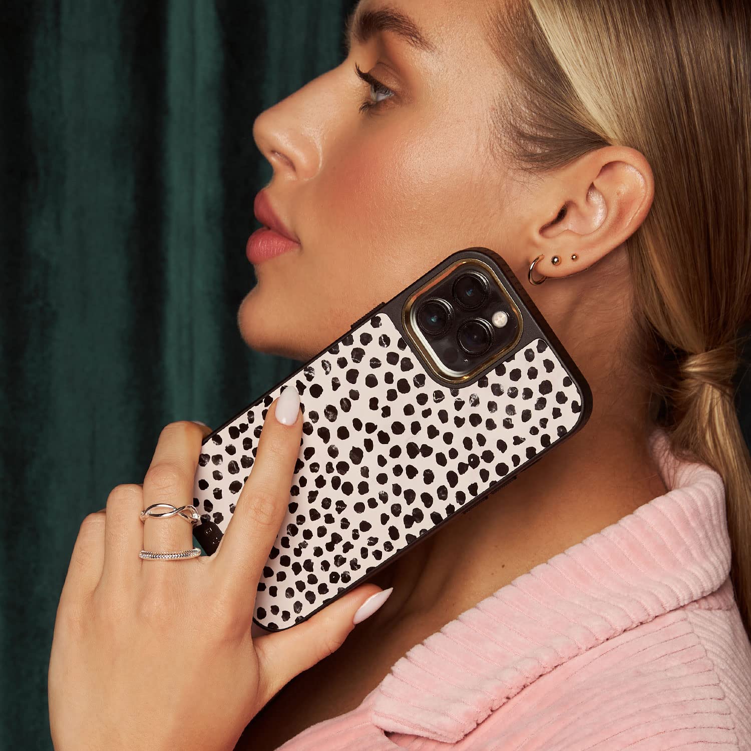 BURGA Protective Case for iPhone 14 Pro Max - Cute Aesthetic Phone Cover with Trendy Fall Pattern | Shockproof Slim Fit for Apple iPhone 14 Pro Max | Perfect for Everyday Use, Travel & Fashion Accessory