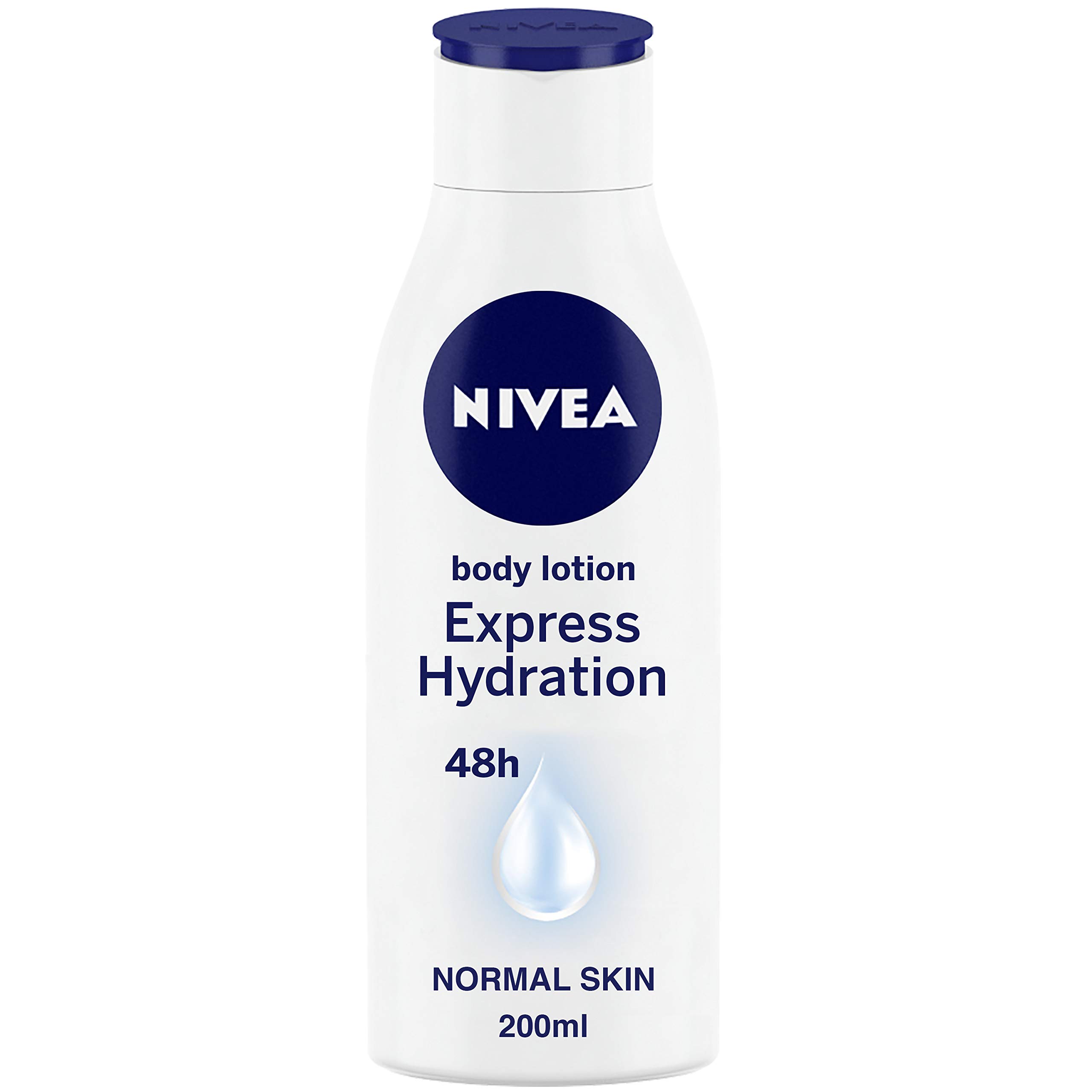 NIVEA Express Hydration Body Lotion 200ml - Fast Absorbing Moisturizer for Dry Skin | Perfect for Daily Use & Post-Shower Hydration