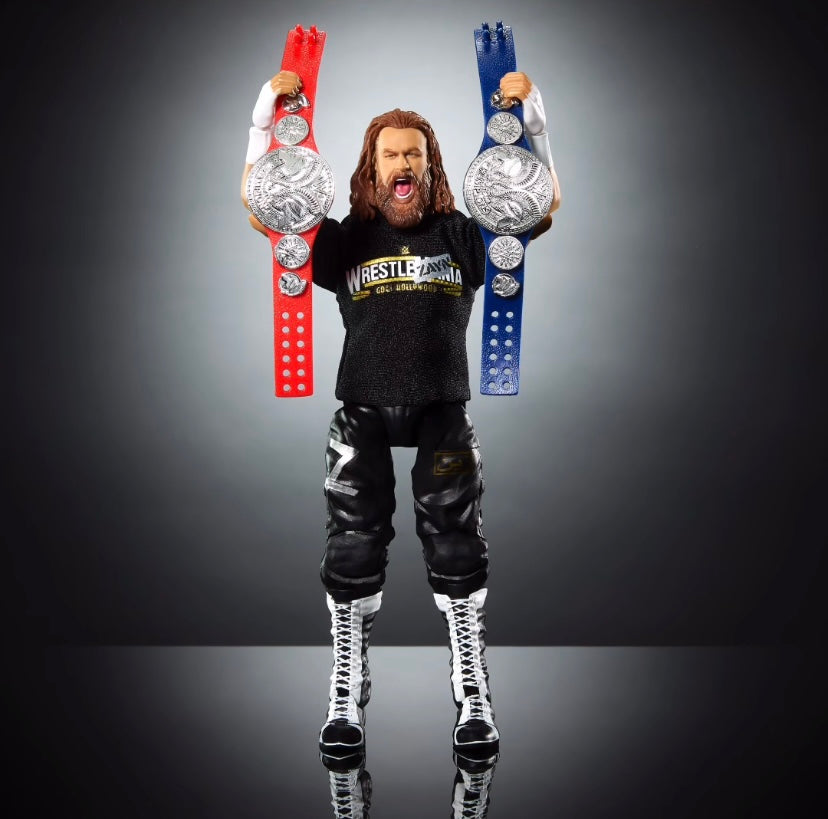 WWE Ultimate Edition Sami Zayn Action Figure - Collectible Wrestling Toy for Fans, Kids & Adults - Perfect for Display, Play & Gifts