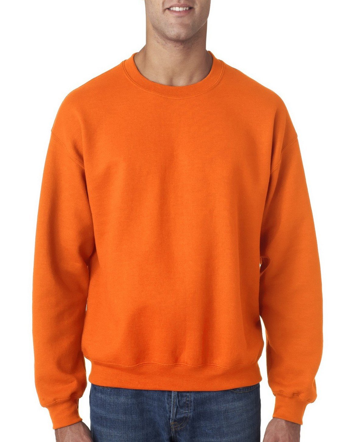18000 Adult Safety Orange Sweatshirt - Small Size | Comfortable & Durable for Outdoor Work, Hunting & Casual Wear
