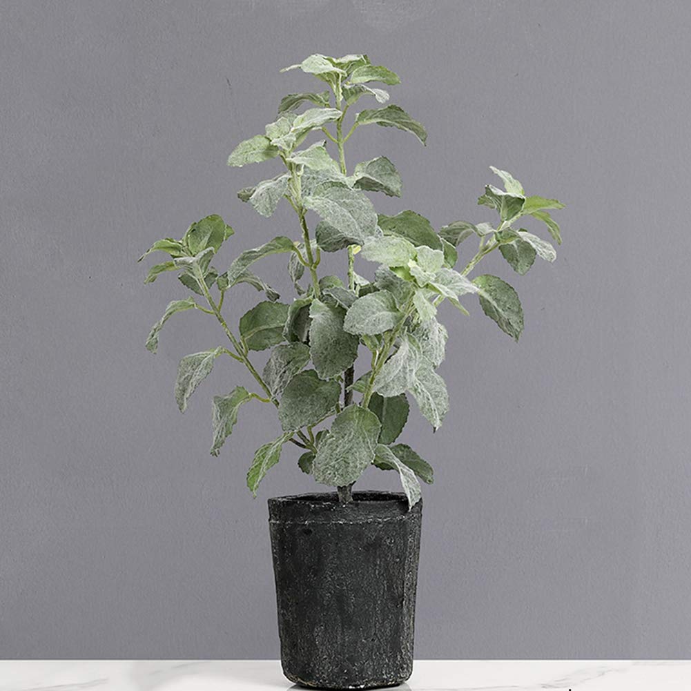 WZZFR Realistic Artificial Bonsai Tree - Fake Plastic Potted Plant for Home & Office Decor - Perfect for Living Room, Desk, Shelf Display - Low Maintenance Indoor Greenery for Modern Spaces