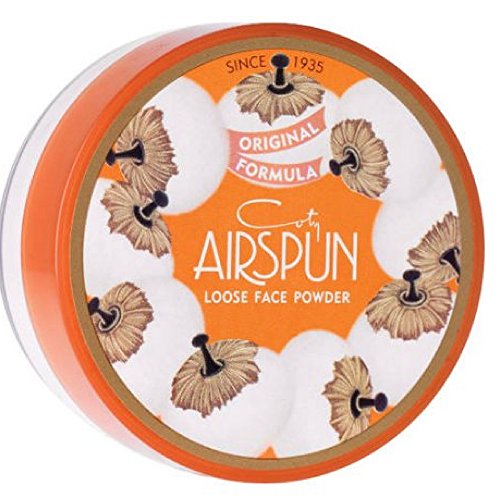 (6 Pack) COTY Airspun Loose Face Powder Translucent - Oil Control & Pore Minimizing Setting Powder for Makeup, Long Lasting & Lightweight - Perfect for Daily Use, Photo Shoots & Special Occasions
