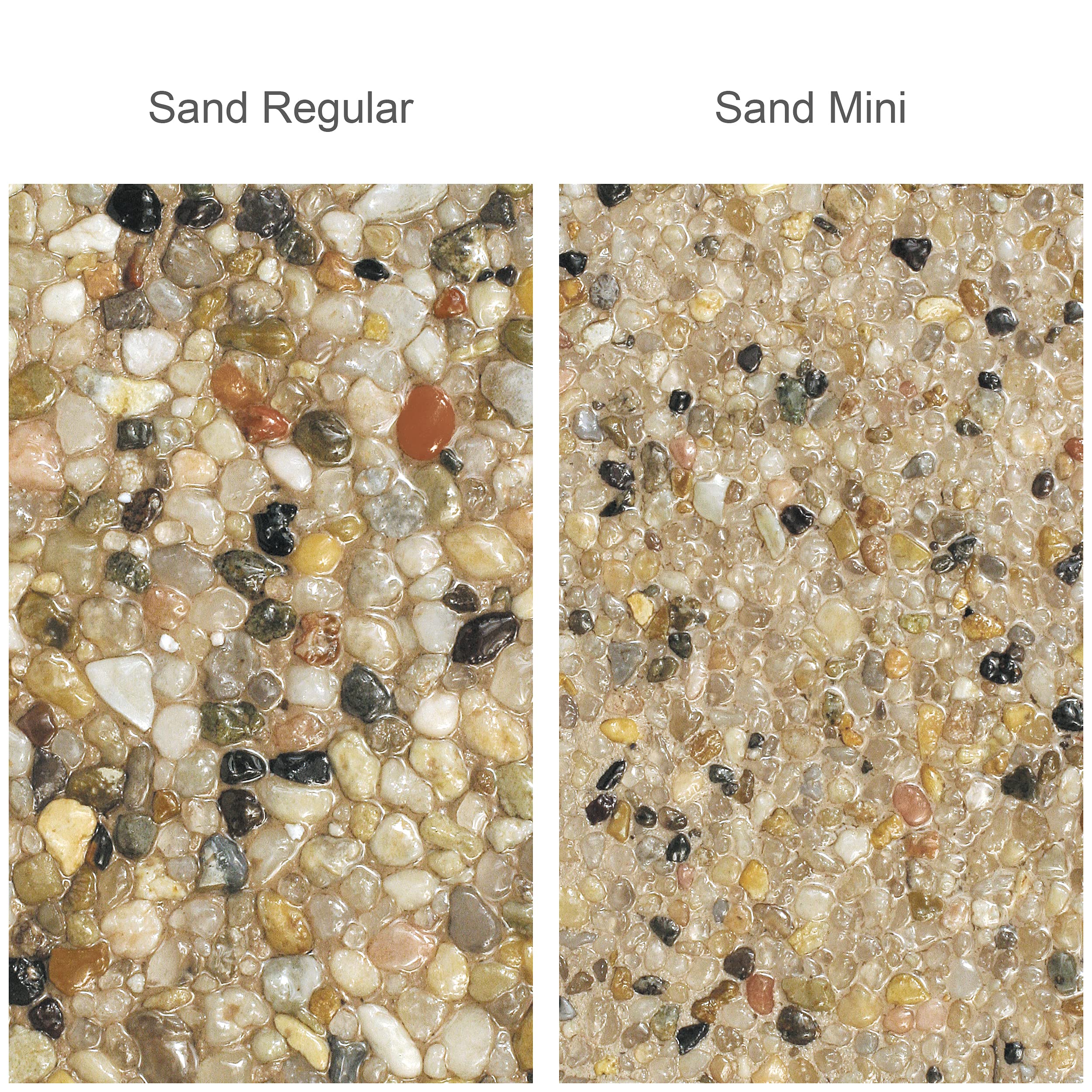 Pool Patch Pool Pebble Repair Kit - 50 lb Sand Color for Concrete Pool Resurfacing | Fix Cracks & Damage in Swimming Pools, Spas & Water Features