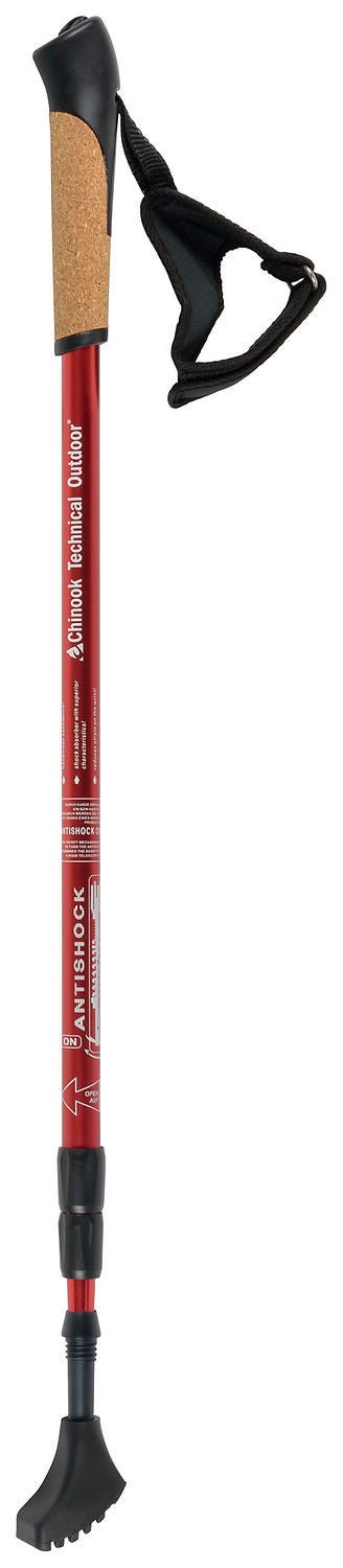 Chinook Nordic Strider 3 Hiking Poles (Pair) - Lightweight Adjustable Trekking Poles for Hiking, Backpacking & Trail Running - Perfect for Mountain Climbing, Snowshoeing & Outdoor Adventures