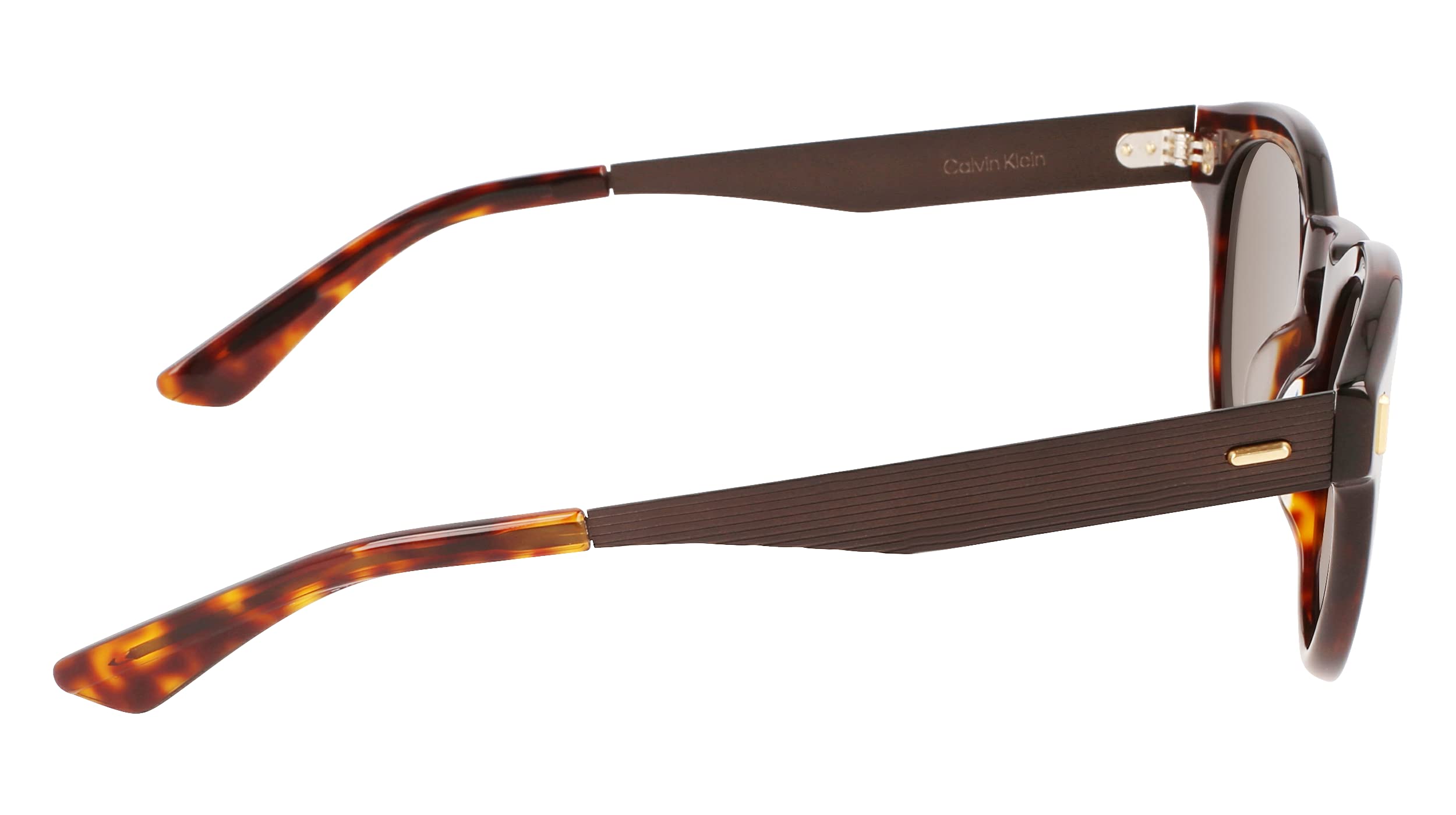 Calvin Klein CK21527S Panto Sunglasses for Women & Men - Polarized UV Protection - Fashionable Aviator Style for Outdoor, Driving & Travel