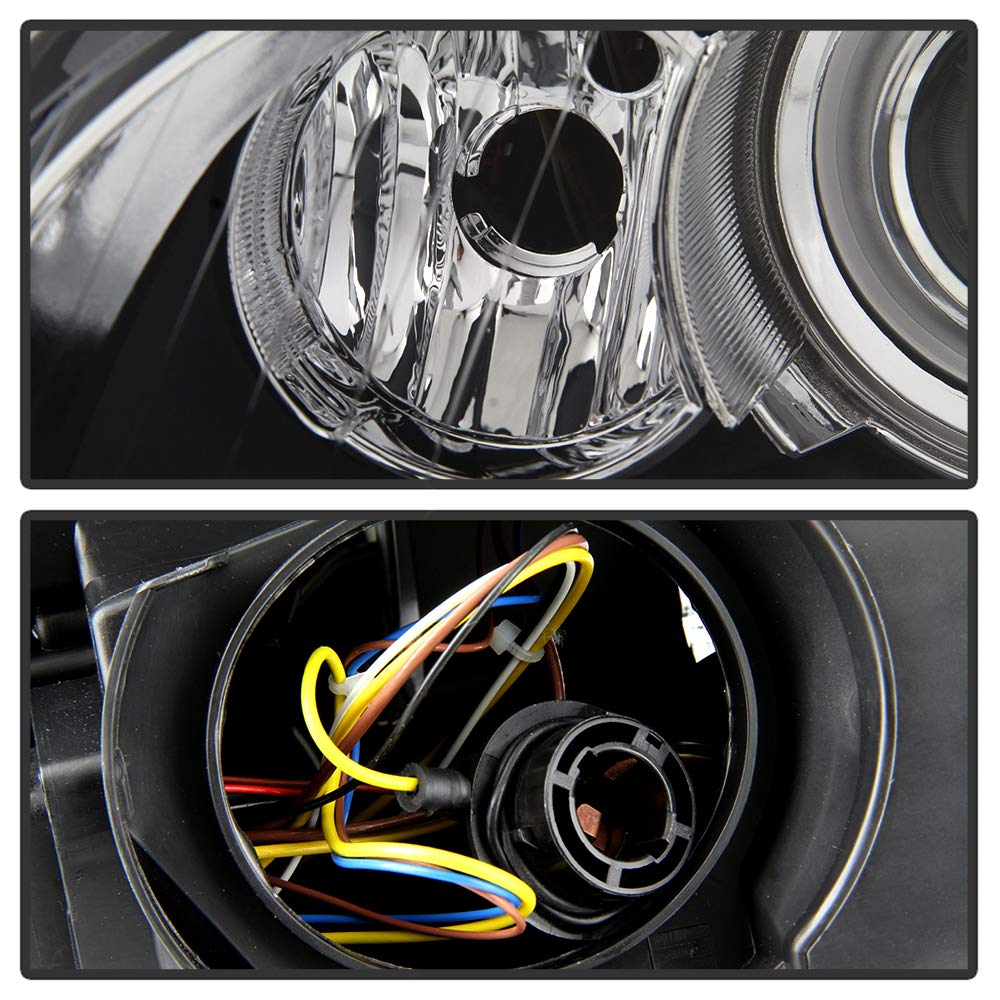 ACANII Replacement HID/Xenon Headlight Assembly for 2006-2008 Audi A4 S4 (Driver Side, Non-Curve Lighting) - Durable Aftermarket Headlamp for Night Driving & Foggy Conditions