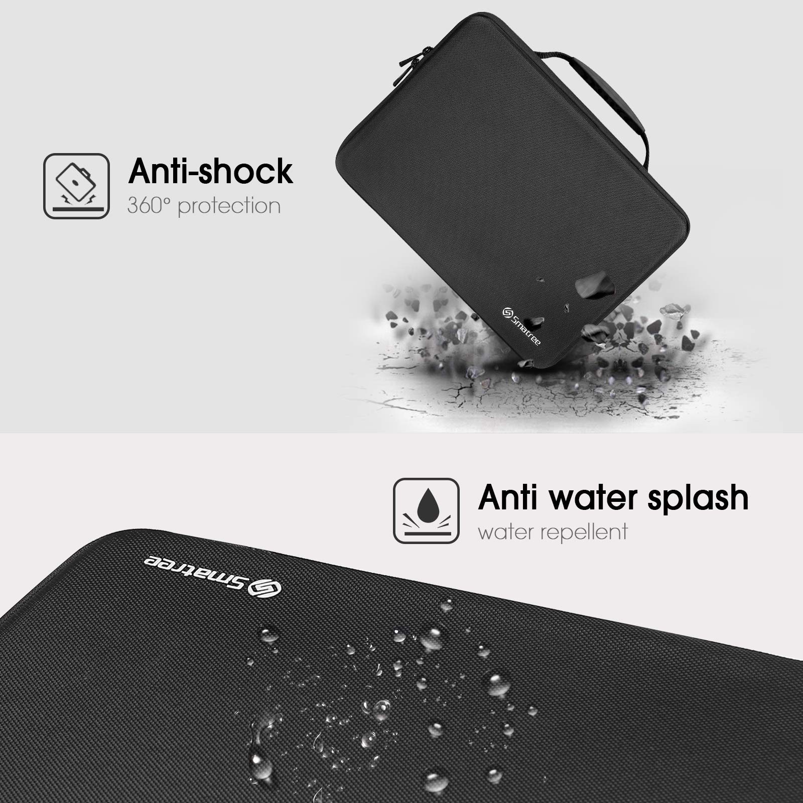 Smatree Hard Shell Protective Laptop Case for 15.4