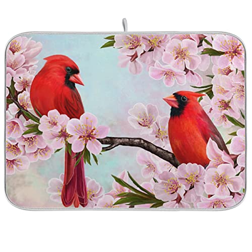 Peach Blossom Red Bird 23