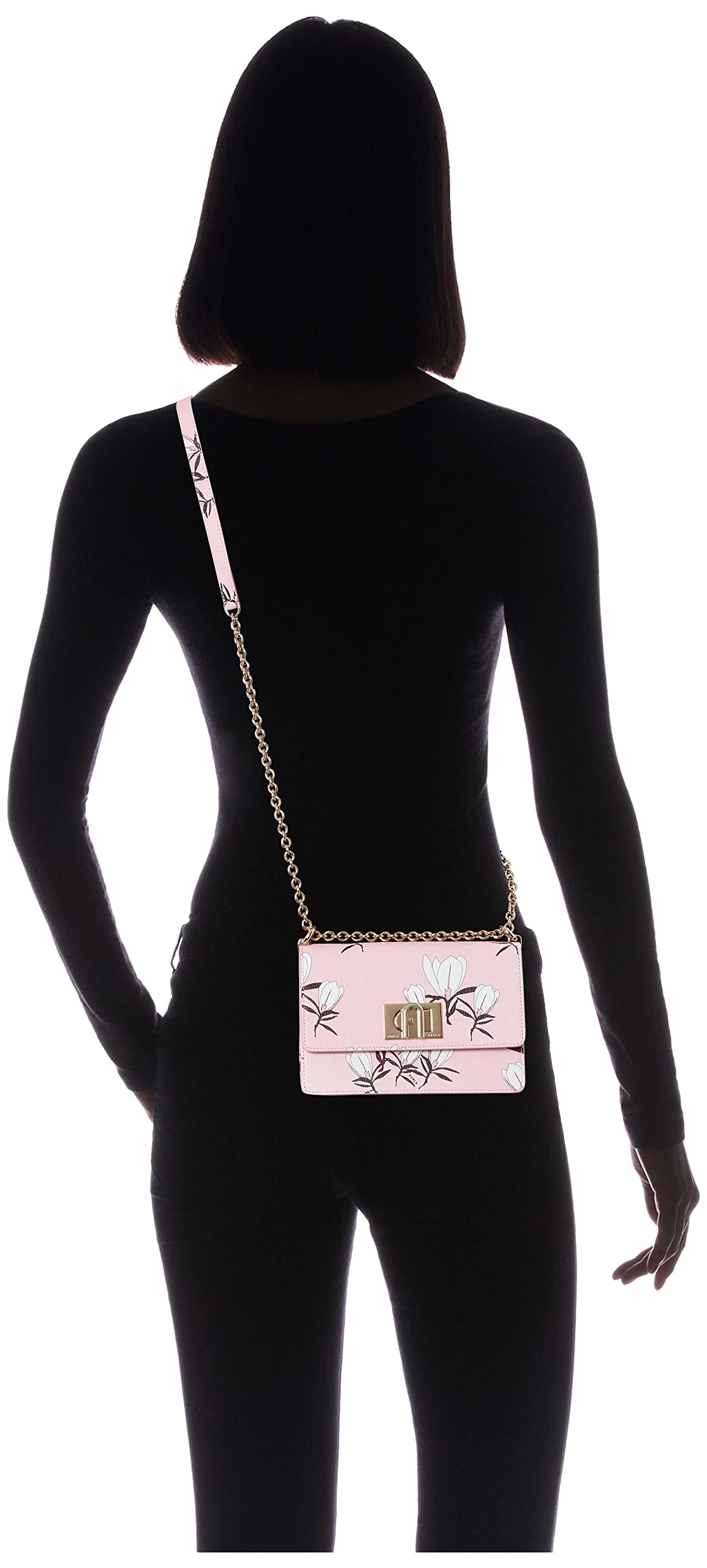 Furla Leather Shoulder Bag for Women - Stylish Crossbody Purse with Adjustable Strap, Perfect for Work, Travel & Everyday Use