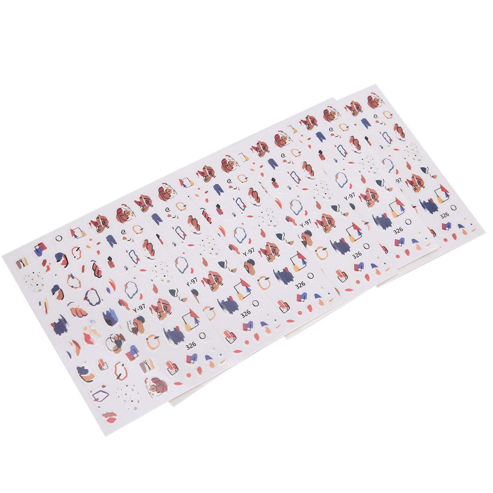 Fashionable Nail Art Stickers for Women - Exquisite Nail Decals with Trendy Patterns | Perfect for DIY Manicures, Parties & Special Occasions