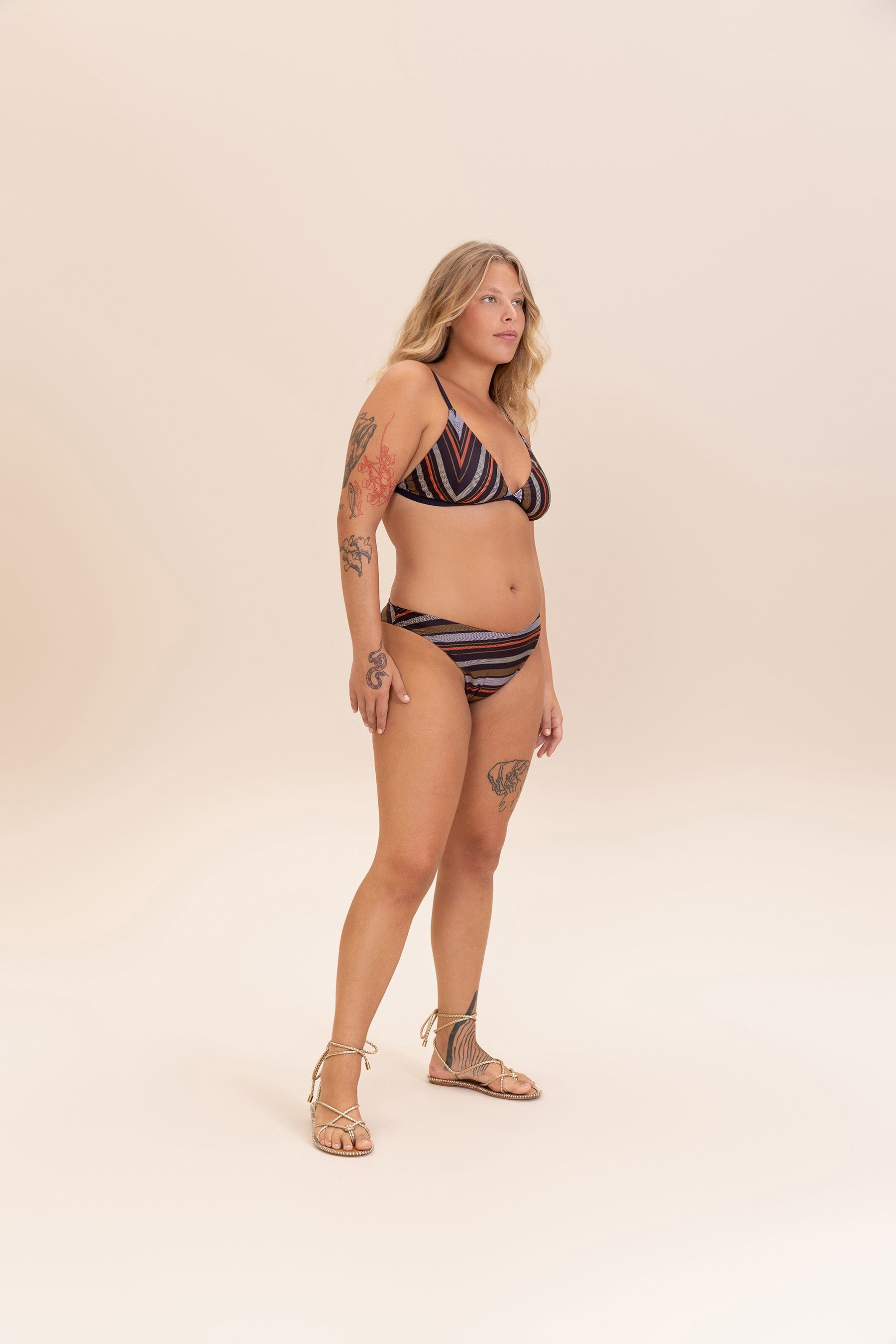 Blaze Triangle Bikini Top for Women - Sexy Push Up Swimwear with Adjustable Straps - Perfect for Beach, Pool Party & Summer Vacation