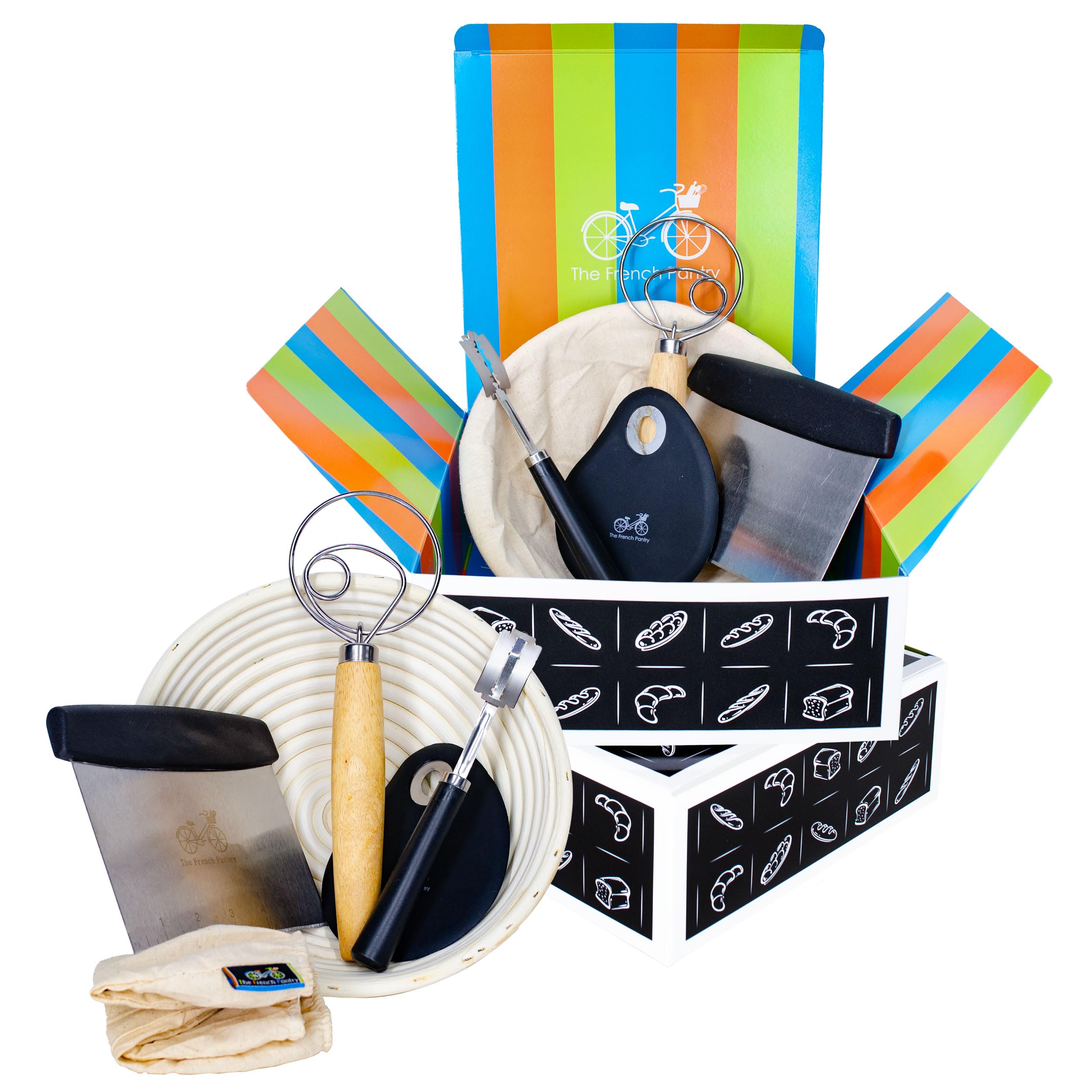 Artisan Sourdough Bread Baking Kit Gift Set - 9