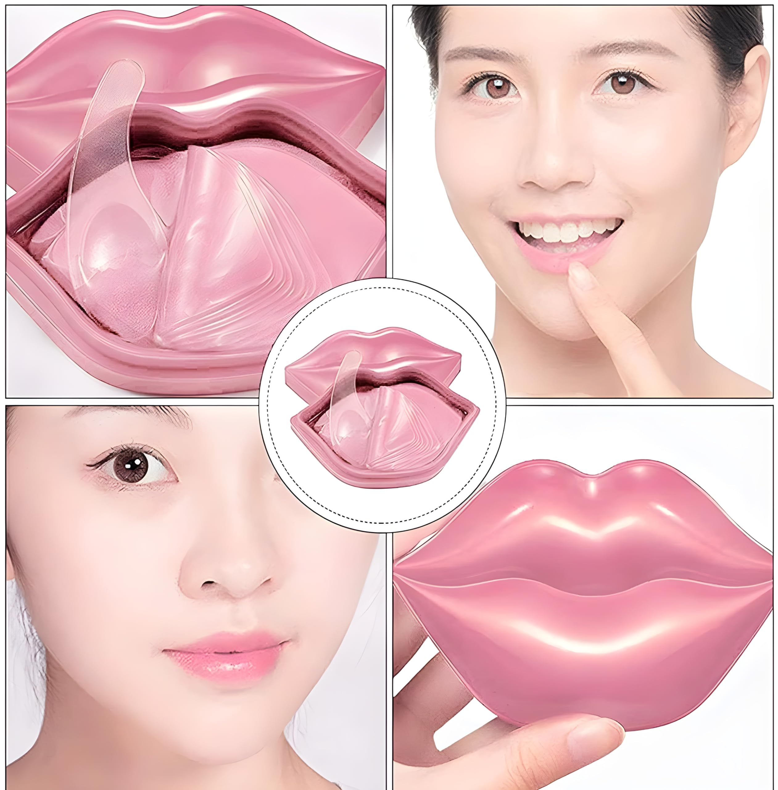 20 Pcs Hydrating Lip Mask for Overnight Care - Reduces Lip Lines & Restores Moisture, Nourishing Gel Treatment for Plump Lips - Perfect for Dry Lips, Nighttime Skincare & Daily Lip Care Routine