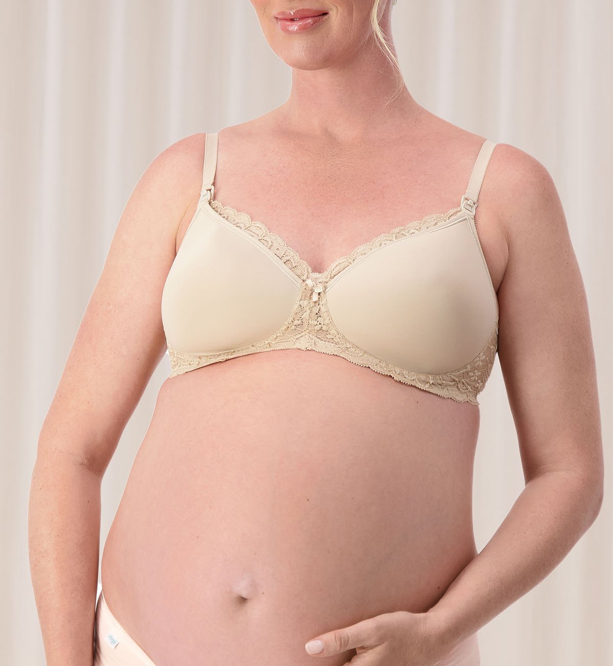 Wirefree Lace Bra for Women - Comfortable & Supportive Wireless Bralette for Everyday Wear, Yoga & Lounge