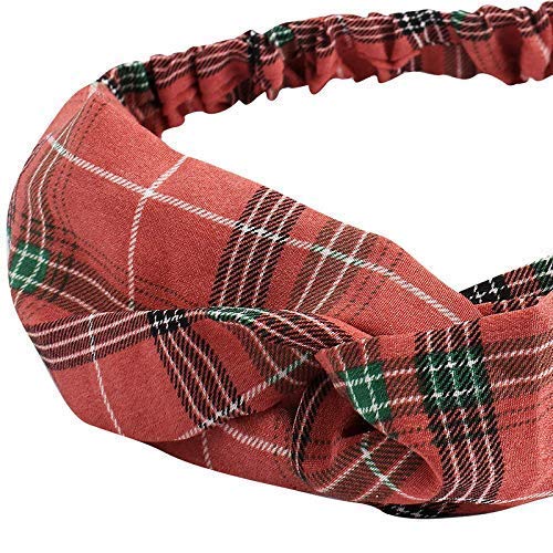 Trendy Women's 6 Pack Elastic Headbands - Soft Stretchy Hair Accessories for Women & Girls (6 Random Floral Print Designs) - Perfect for Workouts, Yoga, Sports and Everyday Styling