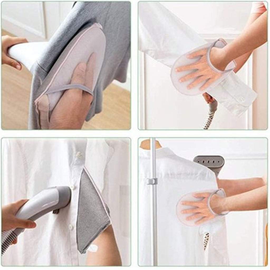 Snowstaring Handheld Ironing Board - Heat Resistant Garment Steamer & Ironing Glove | Portable Steam Iron Board with Anti-Steam Protection | Perfect for Travel, Dorm Rooms & Small Space Ironing Needs