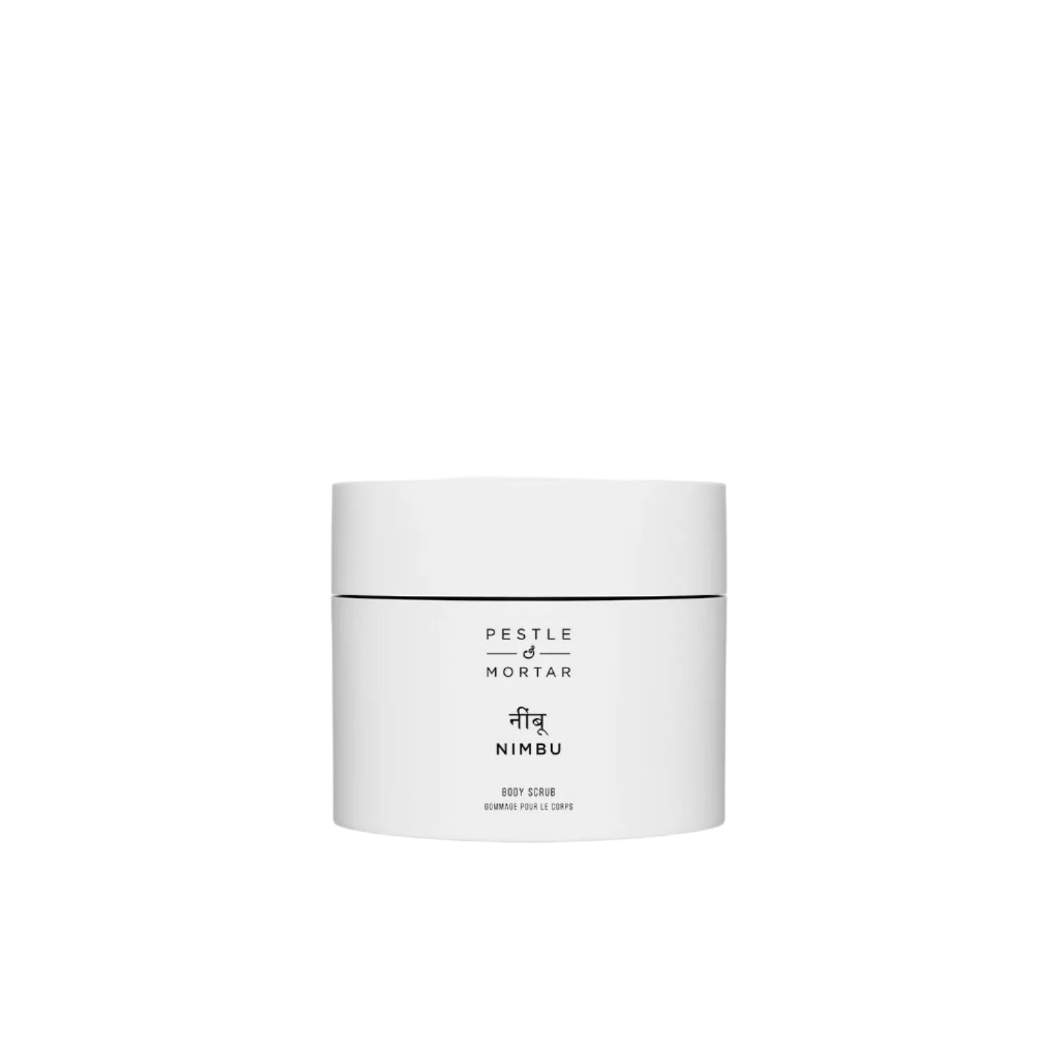 Nimbu Body Scrub - Natural Exfoliating Scrub with Pestle & Mortar - Perfect for Spa Day & At-Home Skincare Routine