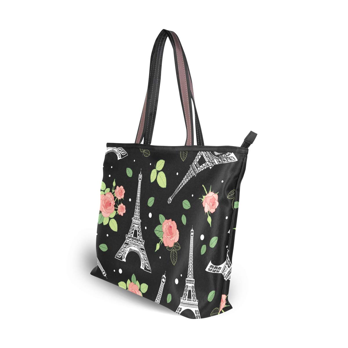 Stylish Women's Large Shoulder Bag - Zippered Satchel Tote for Work, Weekend & Shopping | Durable Ladies Handbag for Office, Travel & Daily Use