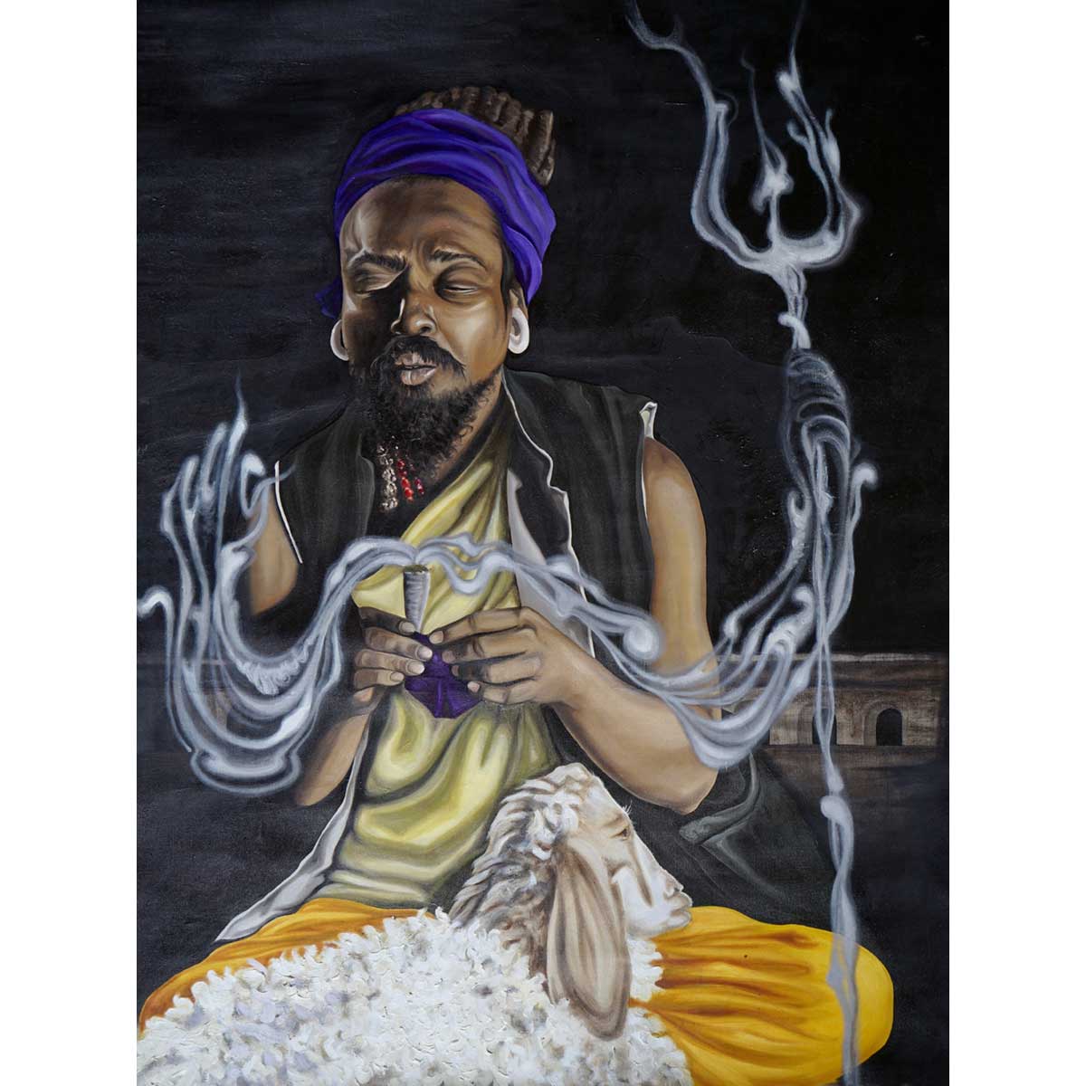 Baba's Visions - Spiritual Artwork & Inspirational Wall Decor for Meditation Rooms, Yoga Studios & Home Interiors