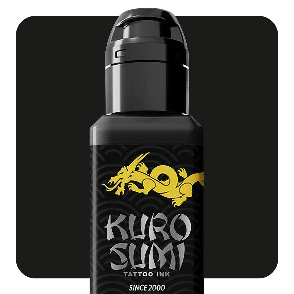 Kuro Sumi Zhang Po Angel Greywash Light Tattoo Ink - Professional Tattoo Artist Supplies for Realistic Shading & Fine Line Work