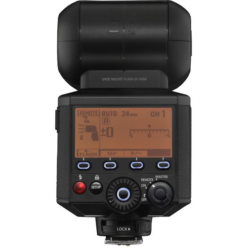 Fujifilm EF-X500 Flash for DSLR & Mirrorless Cameras - Professional TTL Speedlite with Wireless Control, Bounce & Swivel Head - Perfect for Wedding, Portrait & Event Photography